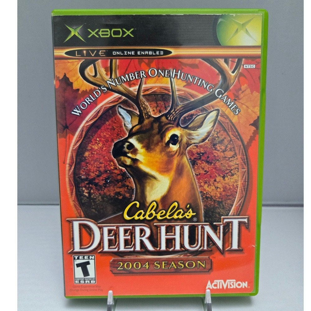 Cabela's Dangerous Hunts 2003 & Deer Hunt 2004 - Xbox - Complete CIB 2 Games - Picture 8 of 15